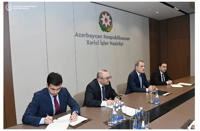 Ceyhun Bayramov Lui Bononu sülh gündəliyi üzrə əldə olunan son inkişaf barədə məlumatlandırdı