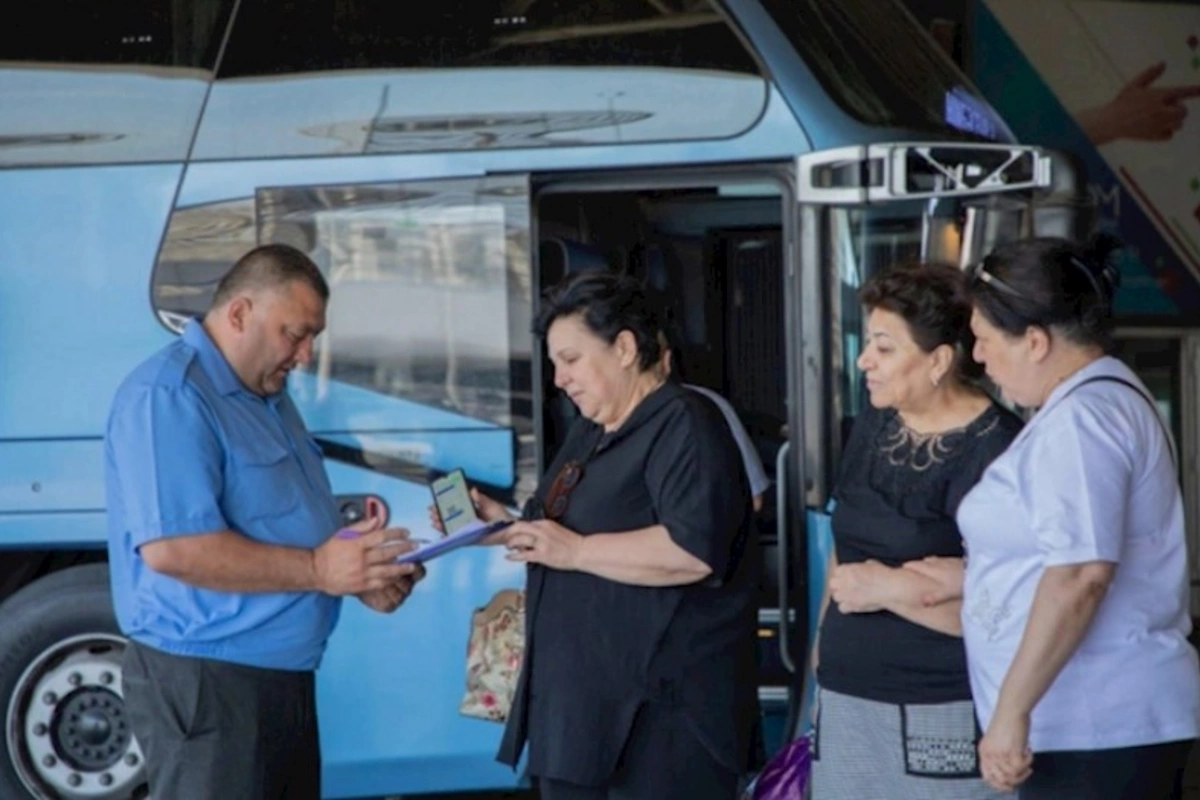 Bakı-Mingəçevir istiqaməti üzrə yeni avtobuslar istifadəyə verildi