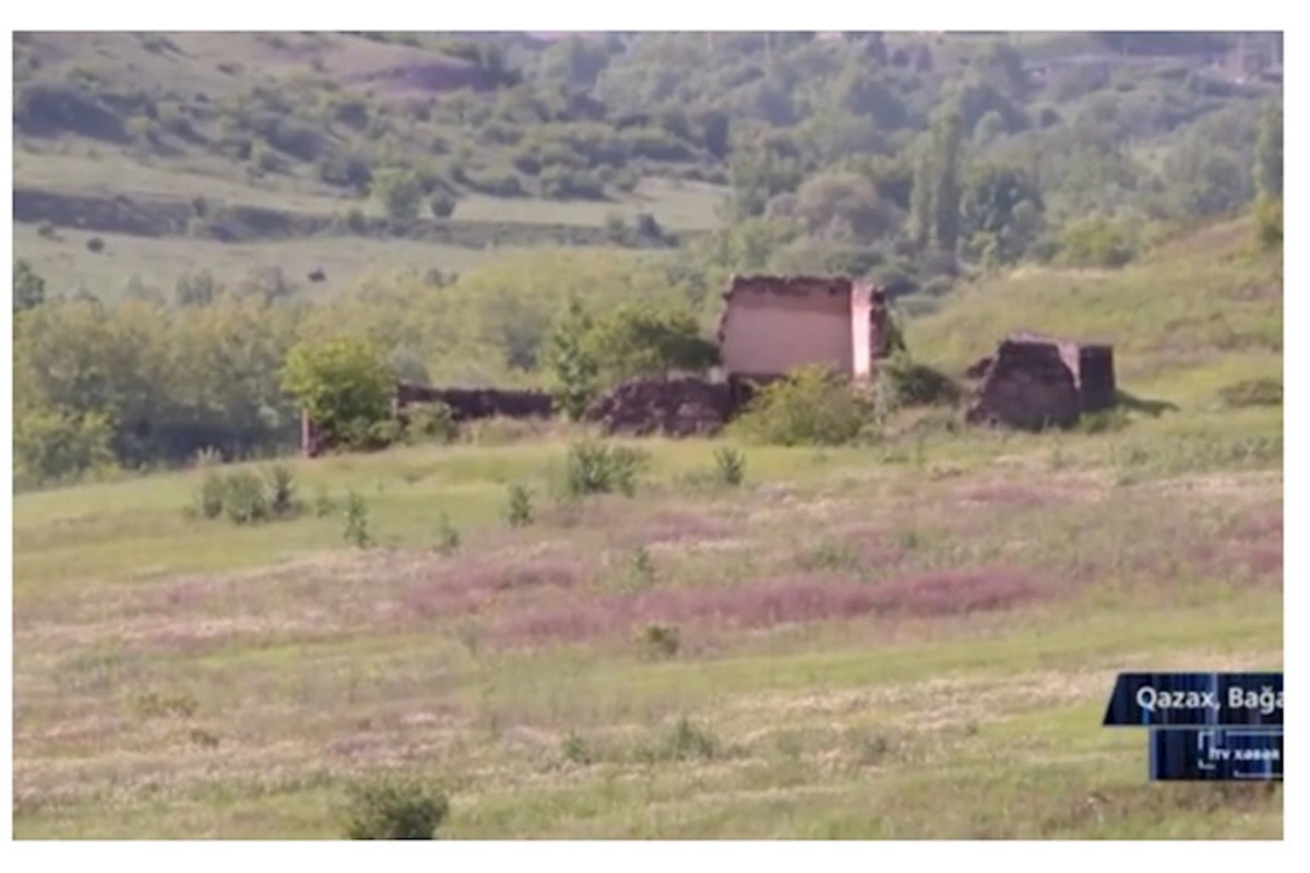 Qazaxın azad edilən kəndindən yeni GÖRÜNTÜLƏR