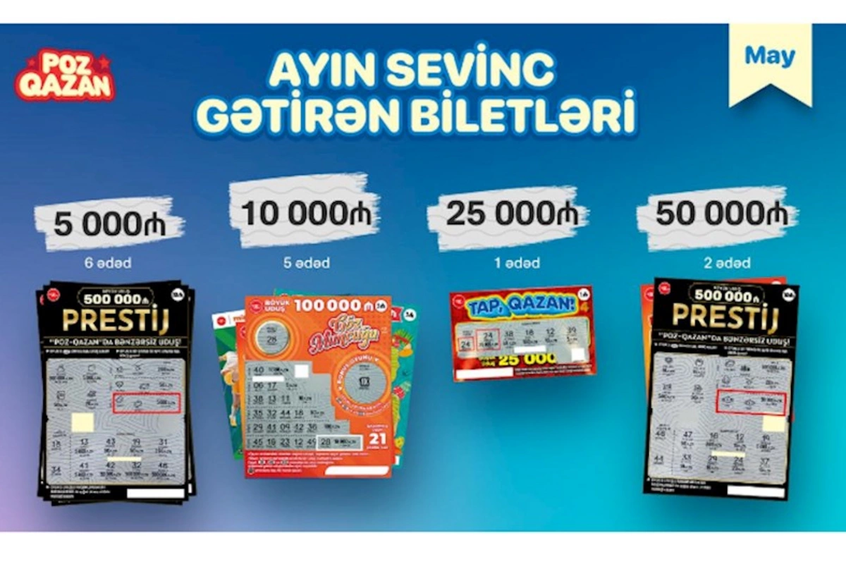 “Poz-Qazan” oyunlarında mayda 14 böyük uduş qazanılıb
