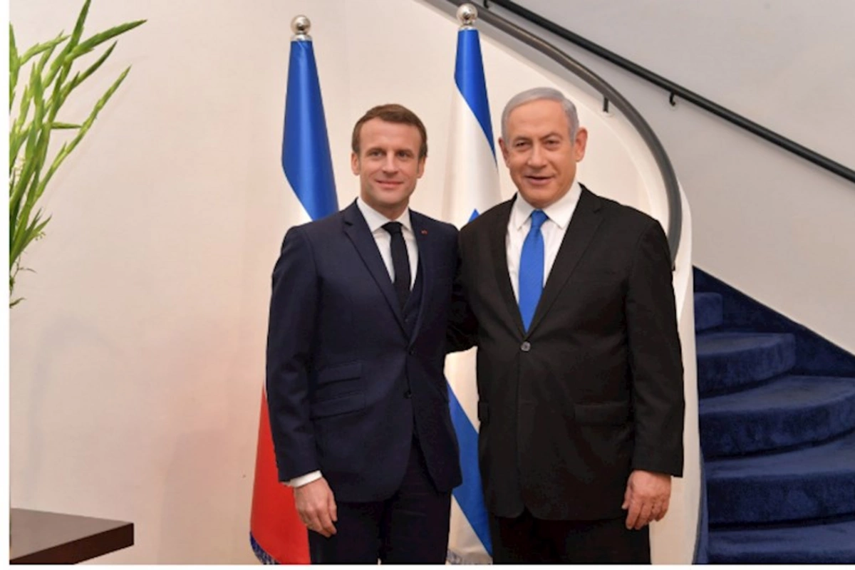 Netanyahu Makronla girovların azad edilməsi planını müzakirə edib
