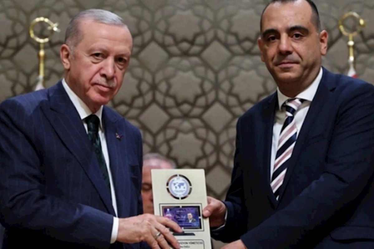 Ərdoğan Haber Globalı mükafatlandırdı