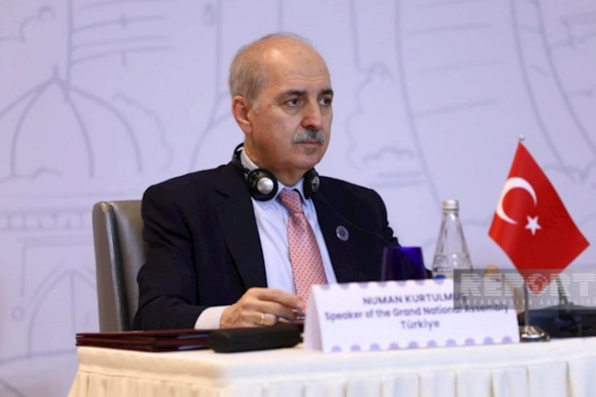 Türkiyə Böyük Millət Məclisinin sədri Bakıya gəlib