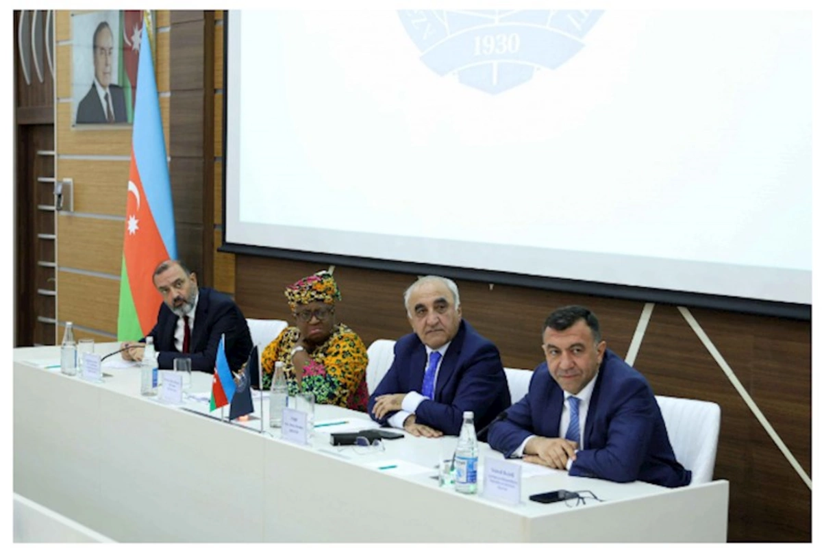 Ümumdünya Ticarət Təşkilatının Baş Katibi UNEC-də — FOTOLAR