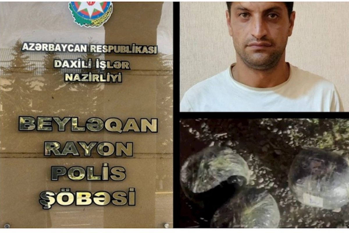 Beyləqan sakinində 9 kiloqrama yaxın heroin və marixuana aşkarlanıb
