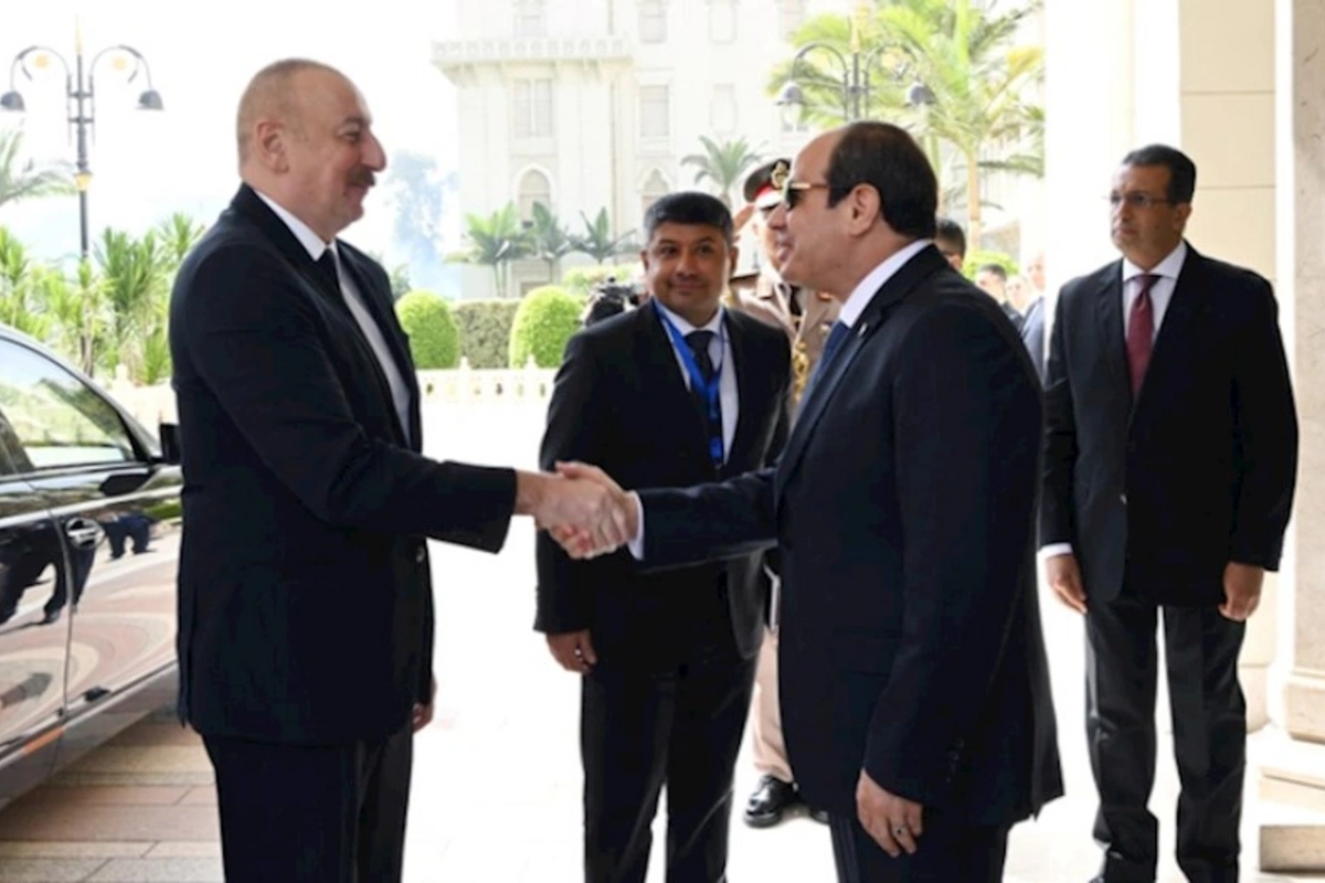 Əbdülfəttah Əs-Sisinin adından Prezident İlham Əliyevin şərəfinə rəsmi nahar verilib