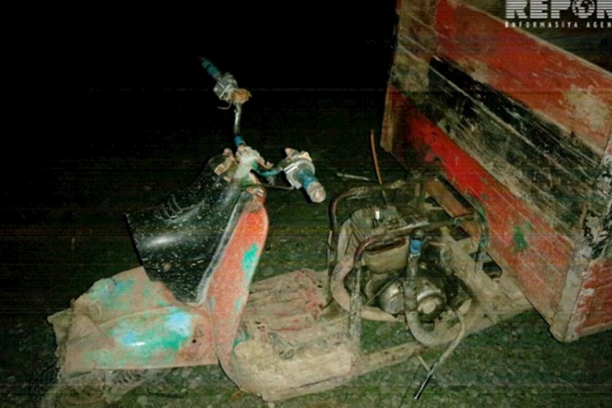 Neftçalada avtomobillə motosiklet toqquşub, xəsarət alanlar var