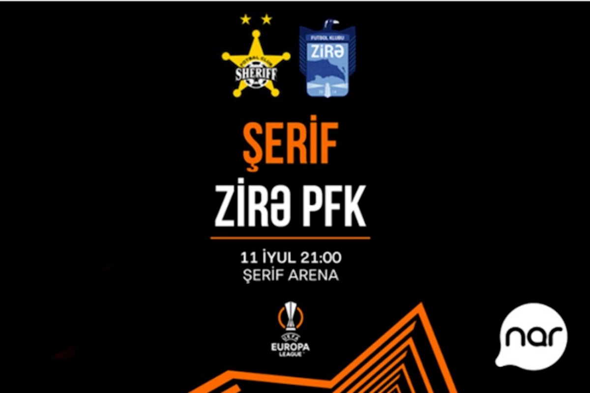 “Nar” “Zirə” komandasına UEFA Avropa Liqasında uğurlar arzulayır!