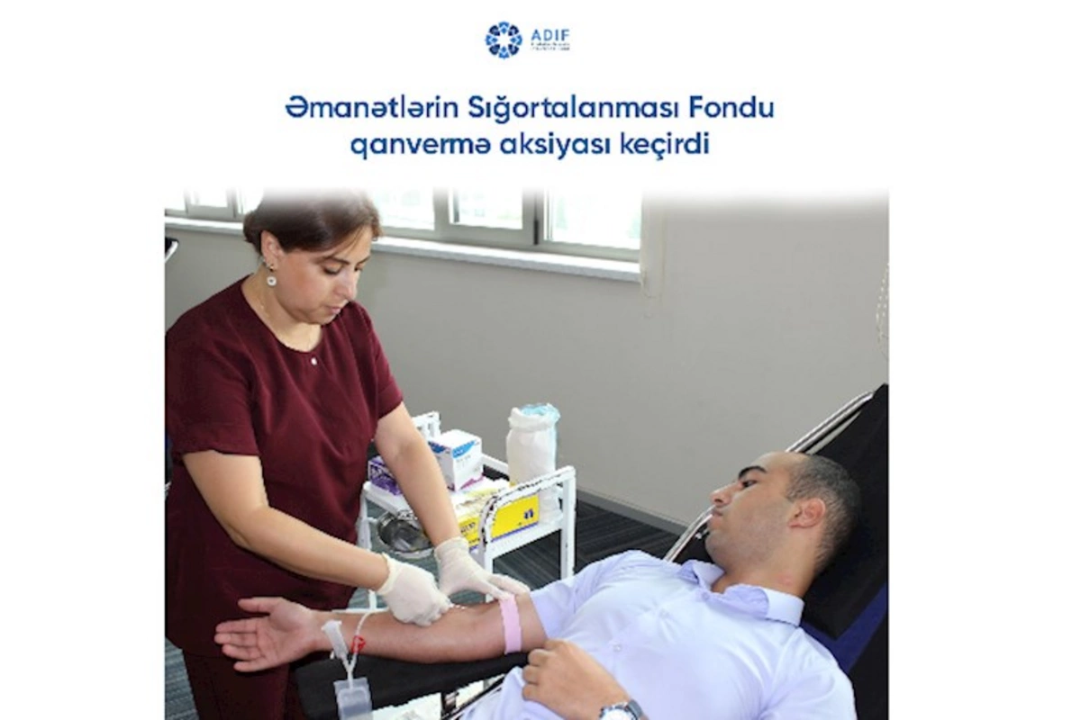 Əmanətlərin Sığortalanması Fondu qanvermə aksiyası keçirdi — FOTOLAR