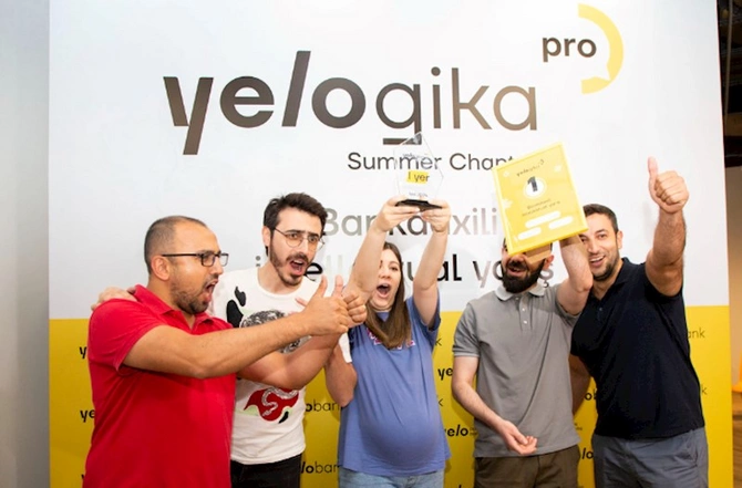 Yelo Bank-ın əməkdaşları arasında intellektual kviz keçirilib Yelo Bank-ın əməkdaşları arasında intellektual kviz keçirilib