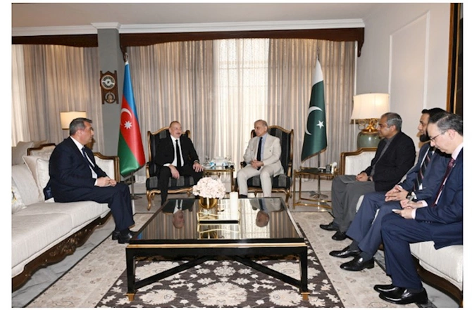 İlham Əliyev Pakistanda səfərindədir — FOTOLAR