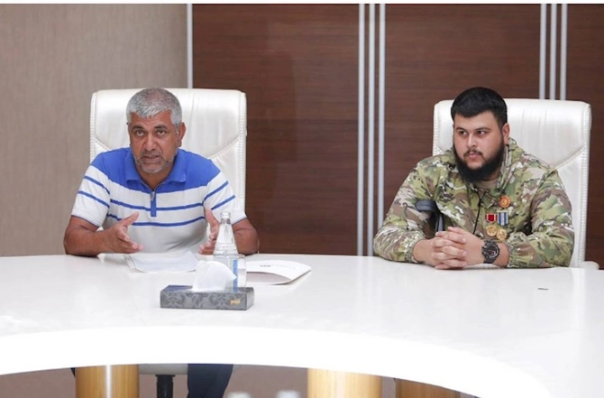 Anar Quliyev Neftçalada vətəndaşları qəbul edib — FOTO