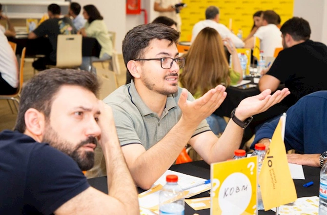 Yelo Bank-ın əməkdaşları arasında intellektual kviz keçirilib Yelo Bank-ın əməkdaşları arasında intellektual kviz keçirilib