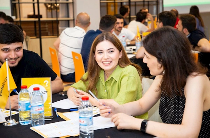 Yelo Bank-ın əməkdaşları arasında intellektual kviz keçirilib Yelo Bank-ın əməkdaşları arasında intellektual kviz keçirilib