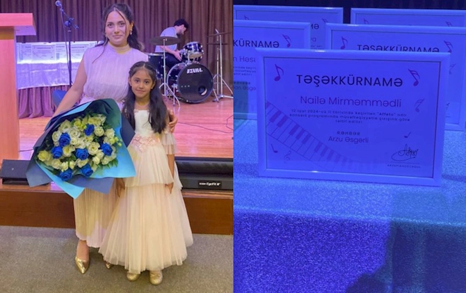 Röya tanınmış bəstəkarın nəvəsini paylaşıb — VİDEO (FOTO)