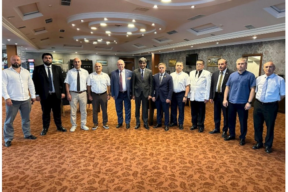Krasnoyarsk vilayətinin nümayəndə heyəti ilə görüş keçirildi — FOTOLAR