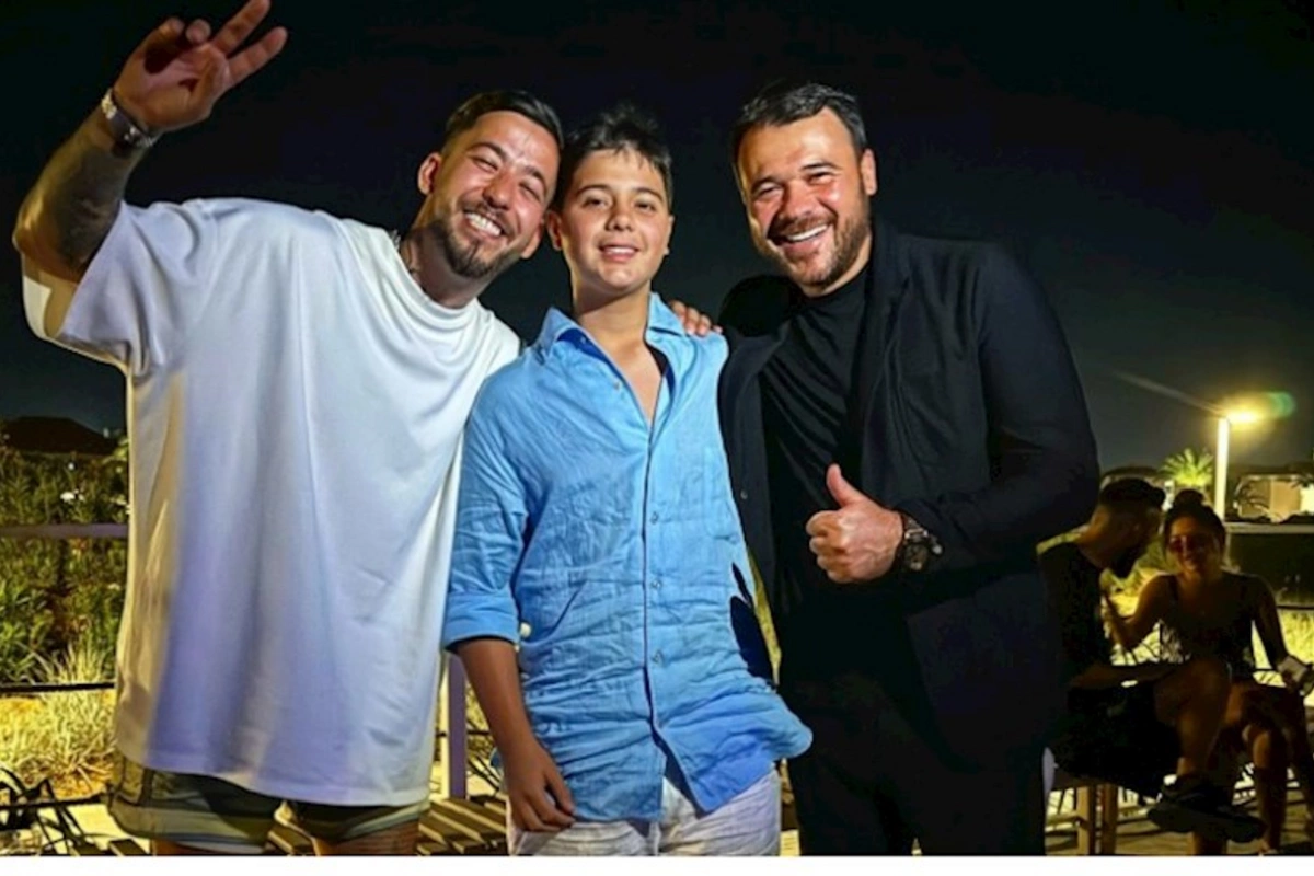 Emin oğlu ilə konsertdə — FOTO