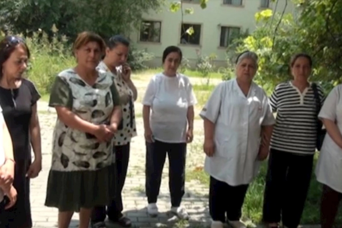 Mingəçevirdə tibb işçiləri maaşlarının azaldılmasından şikayətçidirlər — VİDEO