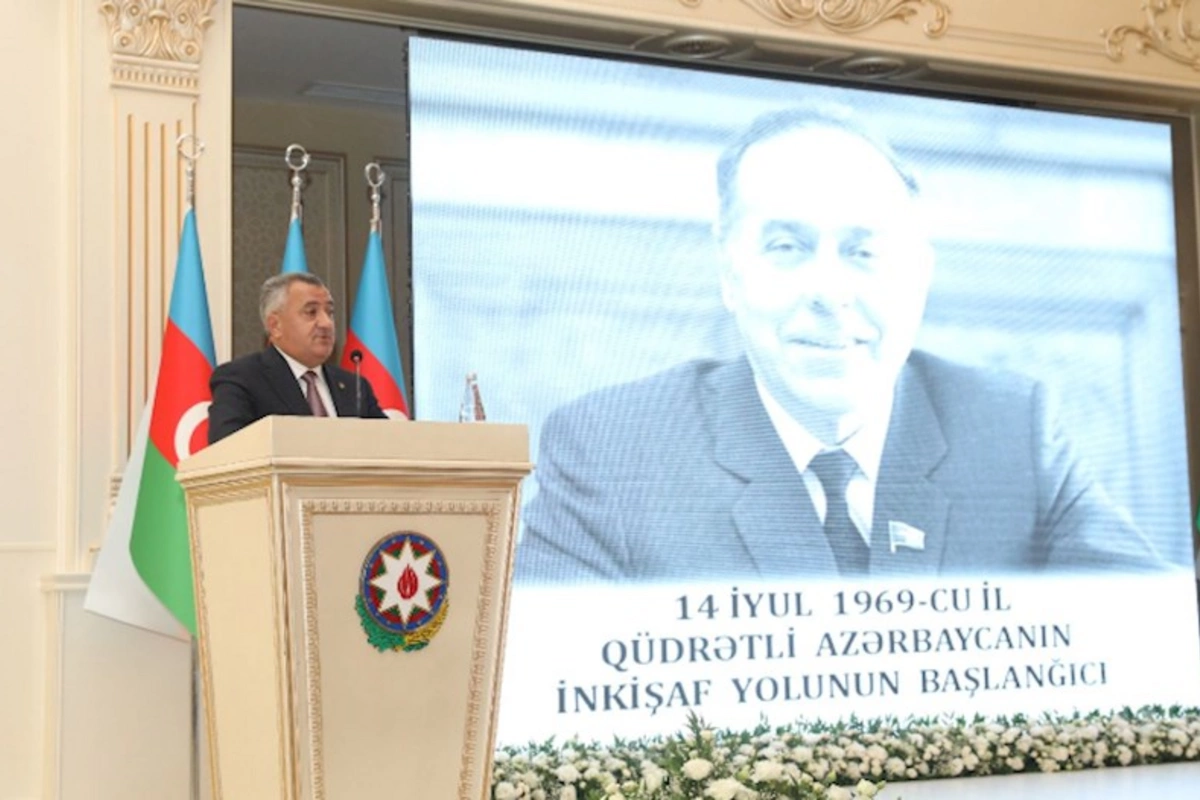 Abşeronda Heydər Əliyevin siyasi hakimiyyətə gəlməsinin 55 illiyi qeyd edildi — FOTOLAR