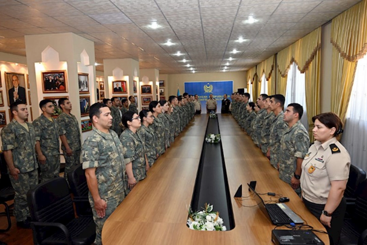 Bakı Hərbi Kollecində “Məşəl kimi yanan ürək” adlı tədbir keçirilib