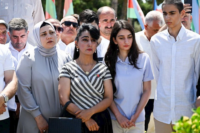 Polad Həşimov və İlqar Mirzəyevin xatirəsi yad edildi — FOTOLAR