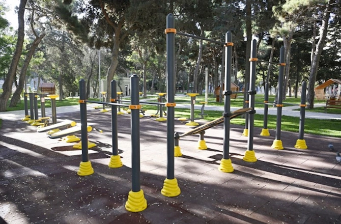 İlham Əliyev Nərimanov parkının açılışında — FOTOLAR