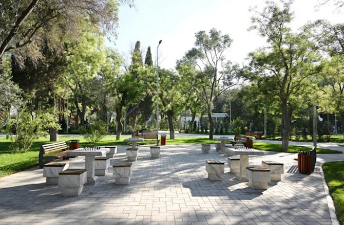 İlham Əliyev Nərimanov parkının açılışında — FOTOLAR