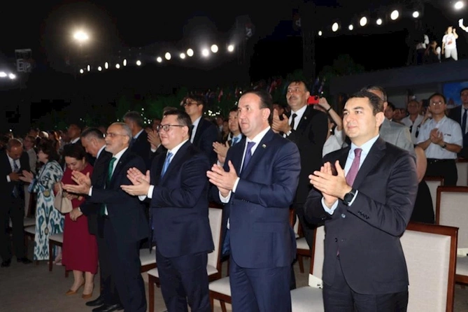 Azərbaycanın mədəniyyət naziri Özbəkistanda Beynəlxalq Maqom Sənəti Forumunda iştirak edib — FOTOLAR