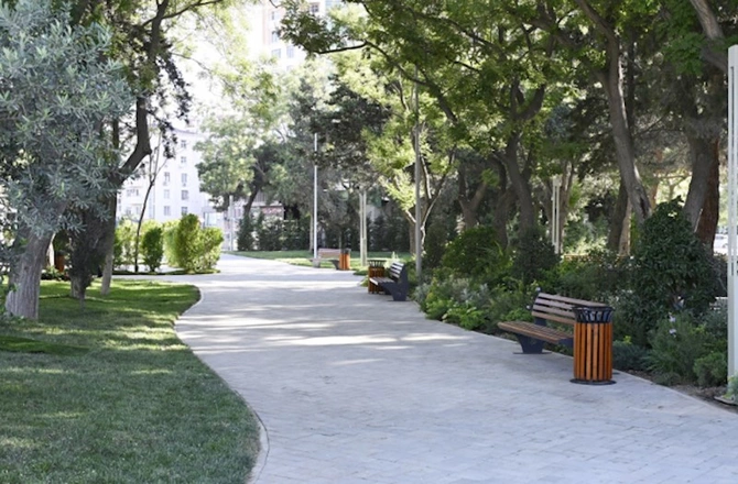 İlham Əliyev Nərimanov parkının açılışında — FOTOLAR