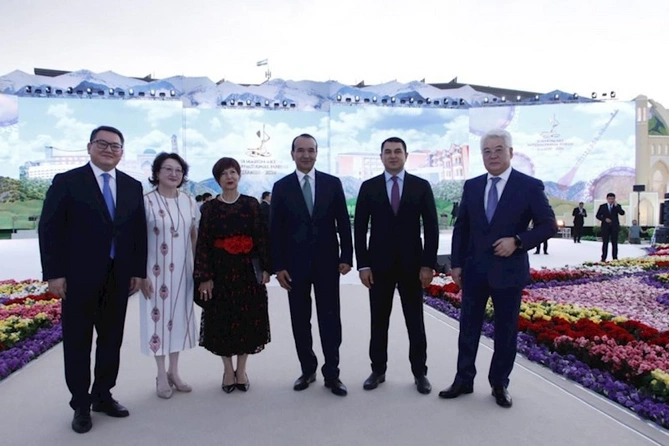 Azərbaycanın mədəniyyət naziri Özbəkistanda Beynəlxalq Maqom Sənəti Forumunda iştirak edib — FOTOLAR