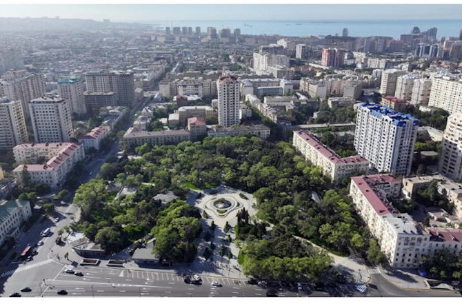 İlham Əliyev Nərimanov parkının açılışında — FOTOLAR