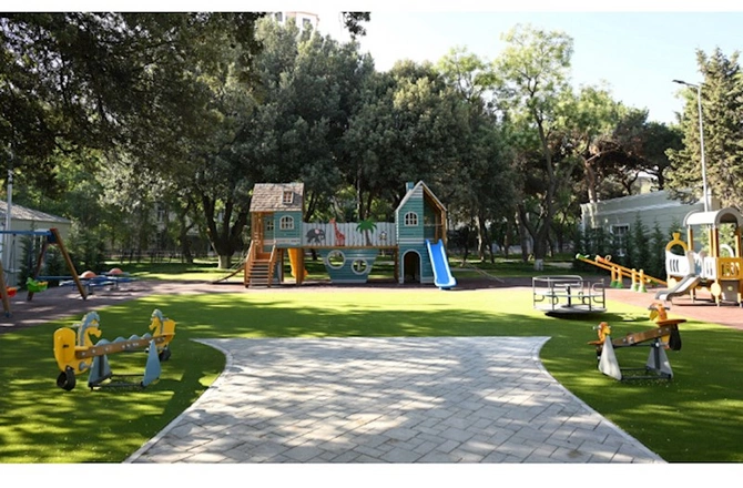 İlham Əliyev Nərimanov parkının açılışında — FOTOLAR