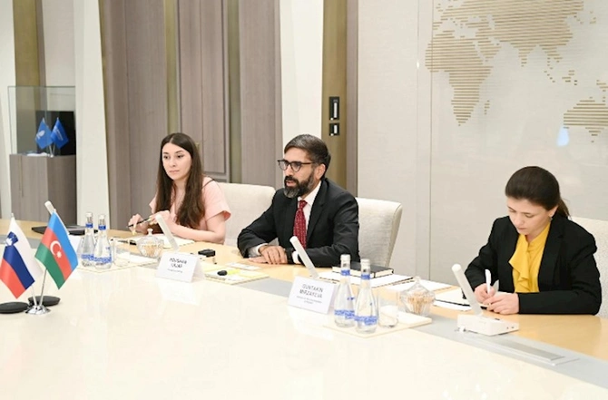 SOCAR və Sloveniya şirkəti arasında Anlaşma Memorandumu imzalandı — FOTO SOCAR və Sloveniya şirkəti arasında Anlaşma Memorandumu imzalandı — FOTO