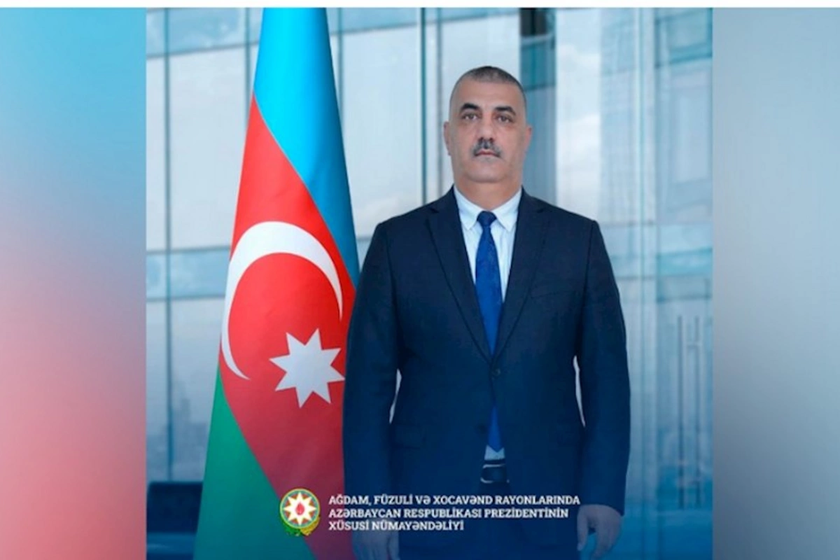 Prezidentin Ağdam, Füzuli və Xocavənd rayonlarındakı xüsusi nümayəndəsinə müavin təyin edilib