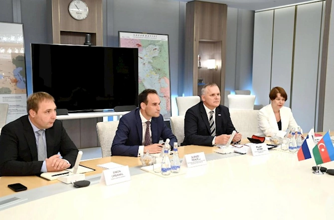 SOCAR və Sloveniya şirkəti arasında Anlaşma Memorandumu imzalandı — FOTO SOCAR və Sloveniya şirkəti arasında Anlaşma Memorandumu imzalandı — FOTO