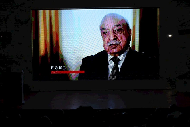Vaqif Poeziya Günləri çərçivəsində “Sözün repressiyası” filmi nümayiş olundu — FOTOLAR Vaqif Poeziya Günləri çərçivəsində “Sözün repressiyası” filmi nümayiş olundu — FOTOLAR
