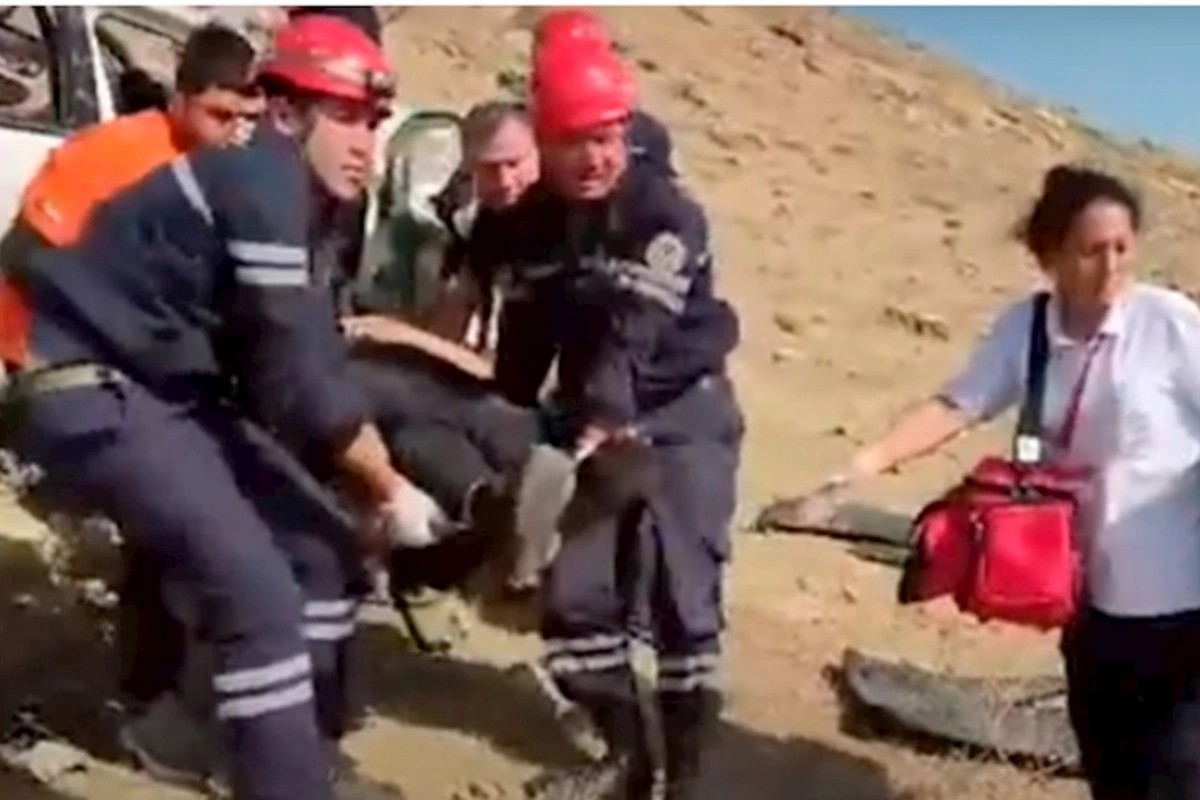 Sürücü maşını qəsdən aşırıbmış — Qadın ölmüşdü (VİDEO)