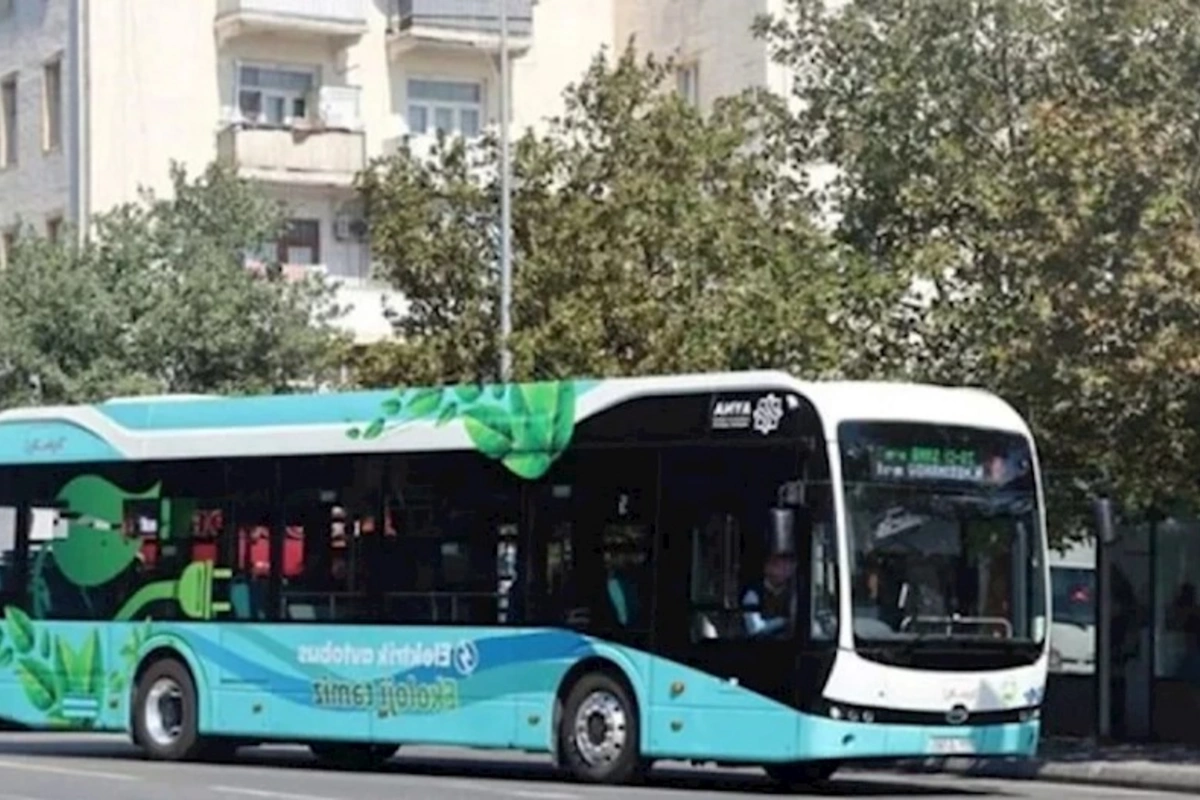 Bakıya 160 ədəd elektrikli avtobus gətiriləcək