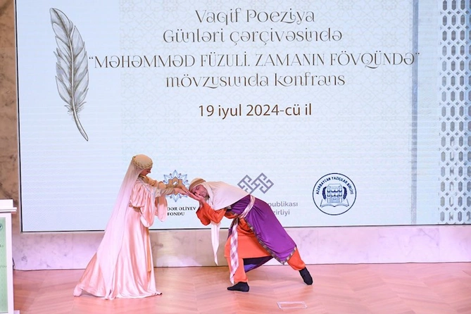 Şuşada Məhəmməd Füzuli. Zamanın fövqündə mövzusunda konfrans keçirilib — FOTOLAR