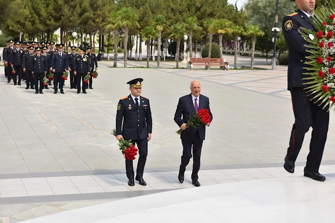 Sumqayıtda Polis Günü qeyd edildi — FOTOLAR