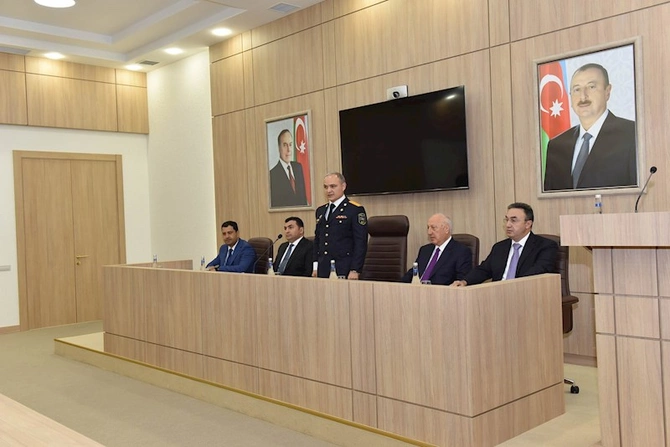 Sumqayıtda Polis Günü qeyd edildi — FOTOLAR