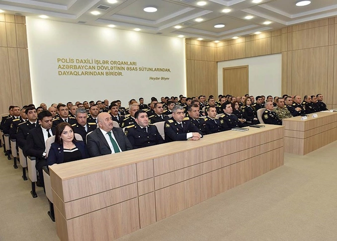 Sumqayıtda Polis Günü qeyd edildi — FOTOLAR