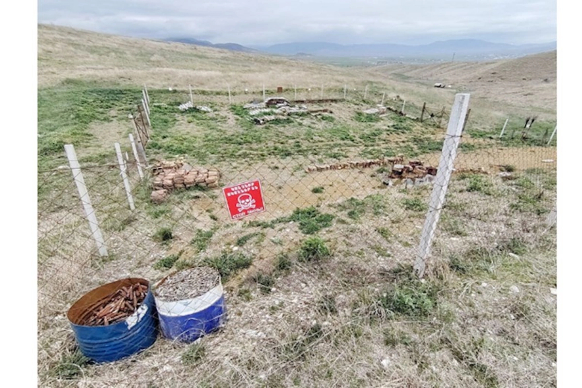 Xocalıda xeyli sayda döyüş sursatı aşkarlandı — VİDEO/FOTO