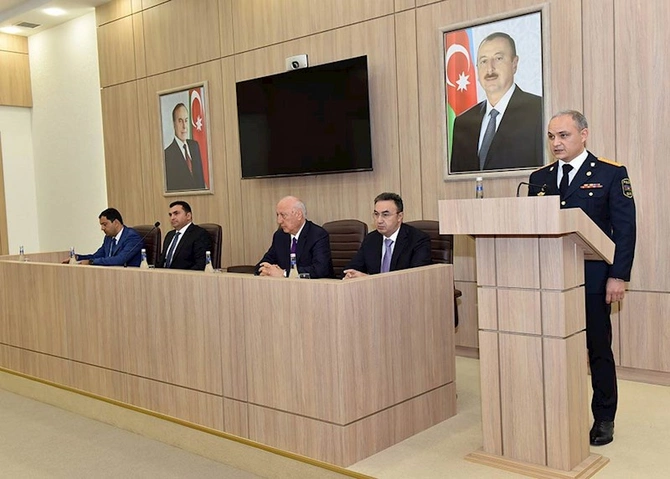 Sumqayıtda Polis Günü qeyd edildi — FOTOLAR