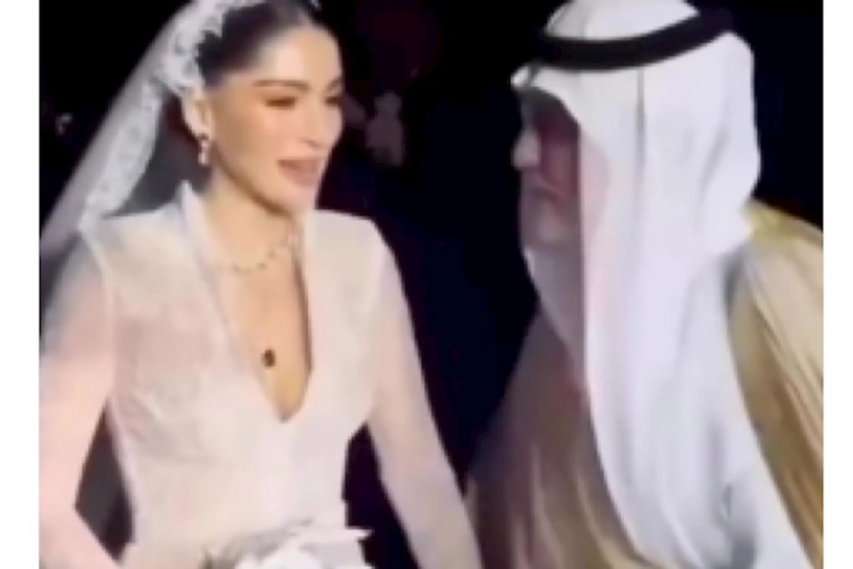 Azərbaycanlı model 45 yaş böyük Dubay şeyxi ilə evləndi — VİDEO