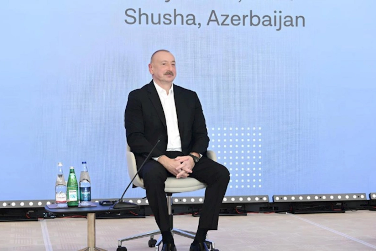 İlham Əliyev Forumda çıxış etdi — VİDEO (YENİLƏNİB)