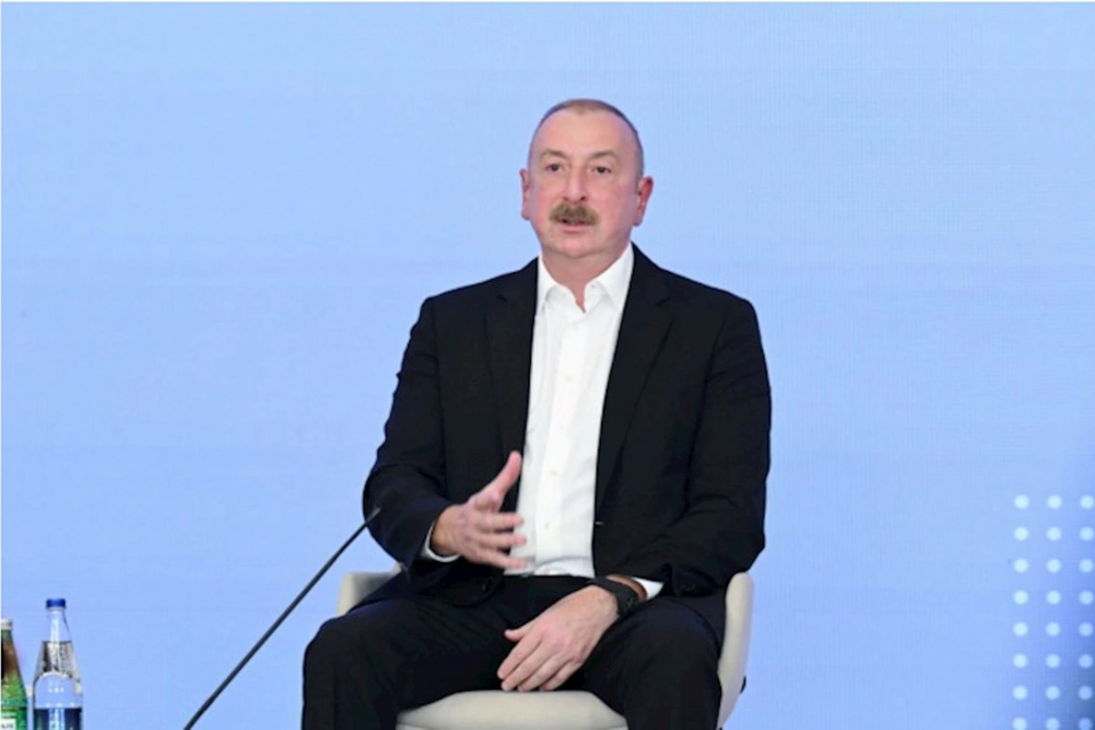İlham Əliyev Paşinyanın Britaniyada onunla görüşdən imtina etməsi barədə danışıb
