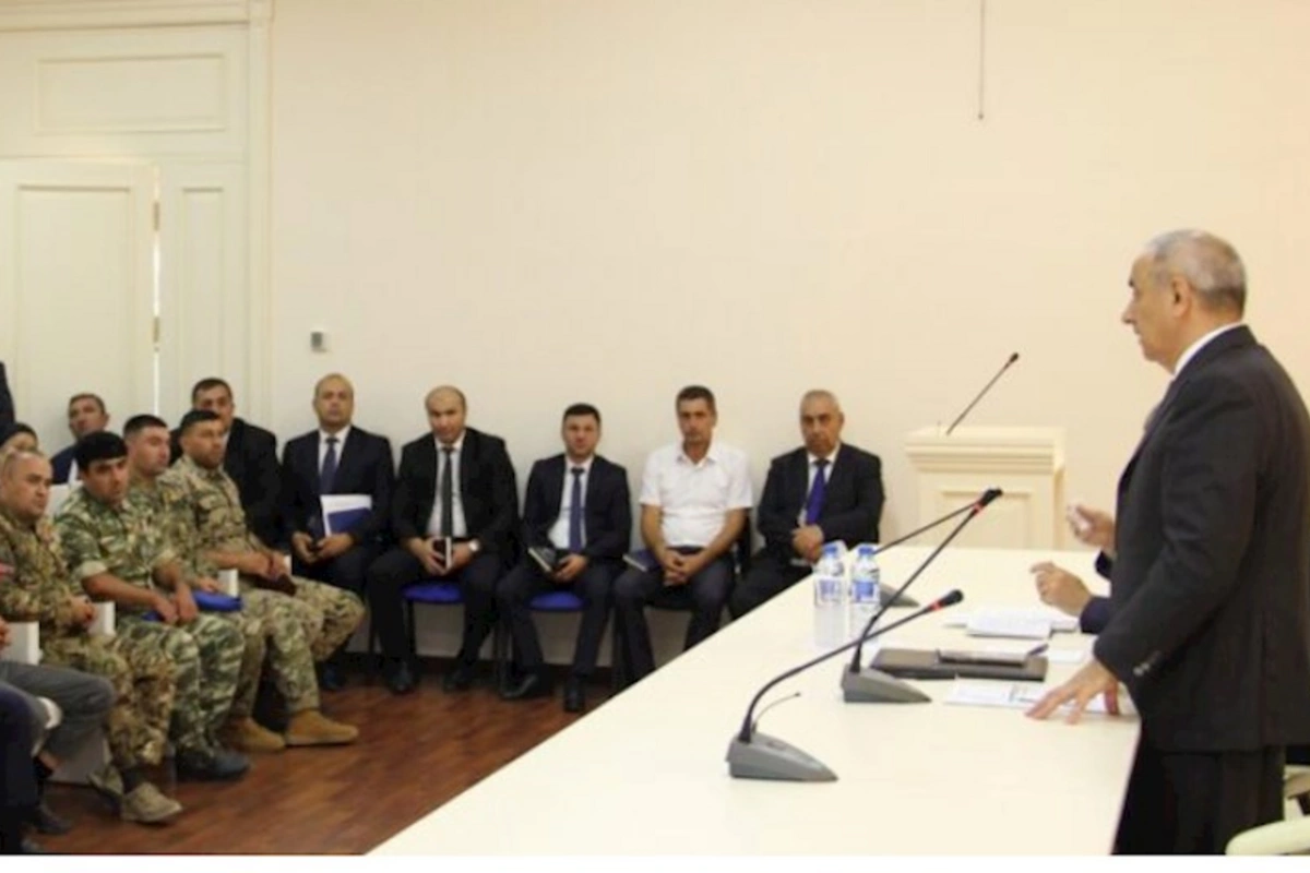 Qusar Rayon İcra Hakimiyyətində şəhid ailələri və qazilərlə görüş keçirilib — FOTOLAR