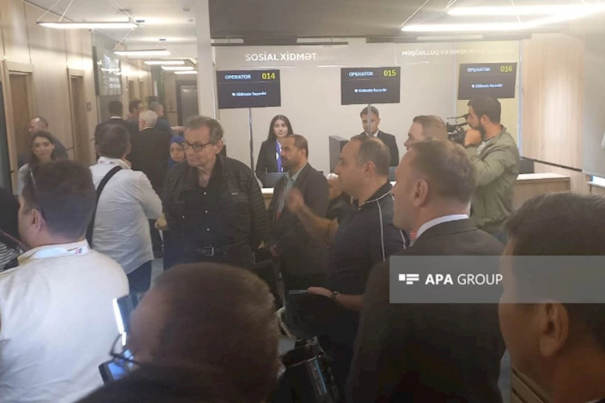 II Şuşa Qlobal Media Forumunun iştirakçıları ASAN” Xidmət və DOST mərkəzlərində olublar