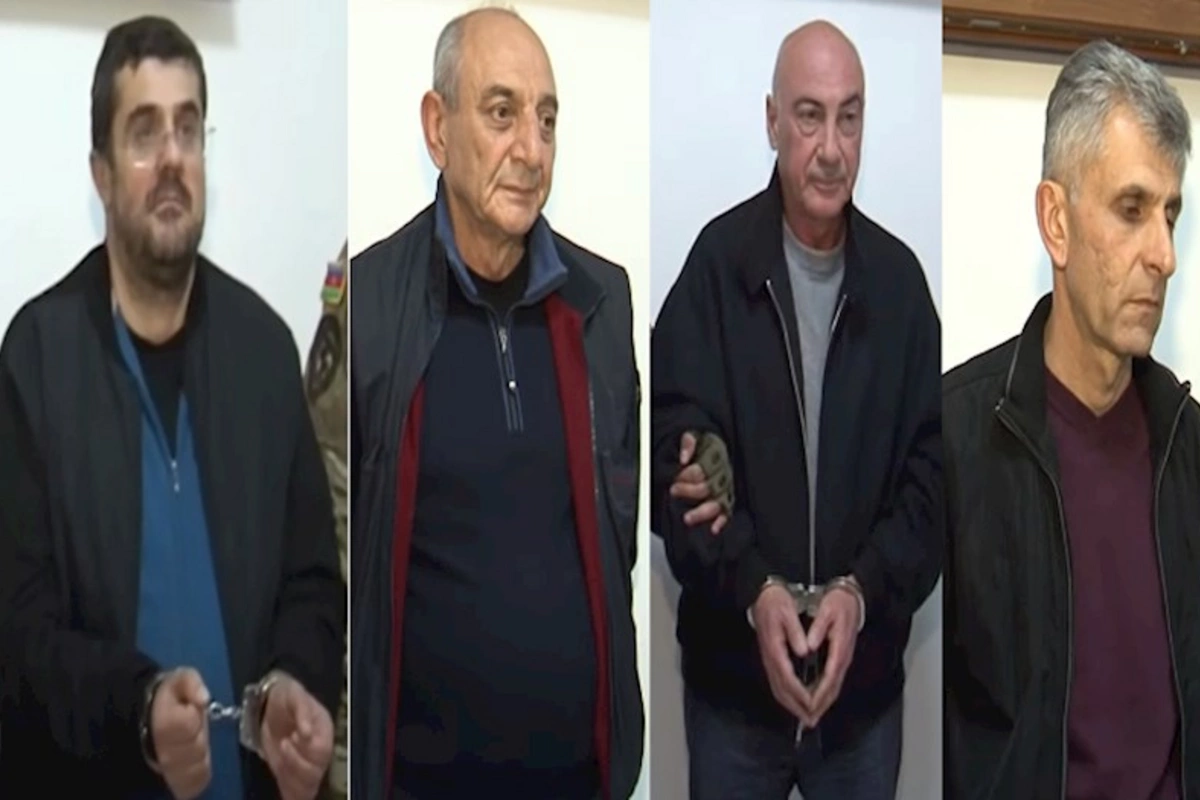 Bakıda saxlanılan erməni separatçıları ailələri ilə DANIŞDILAR